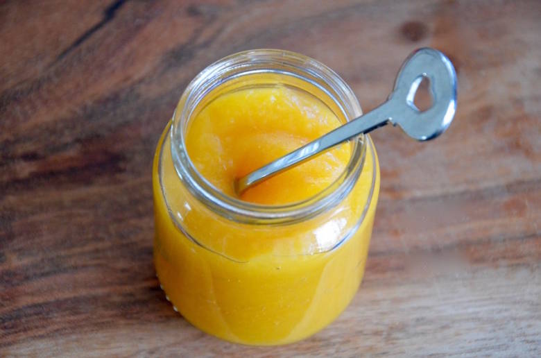 Apricot and apple baby puree recipe (from 4 months)