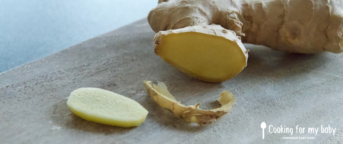 Ginger root for baby